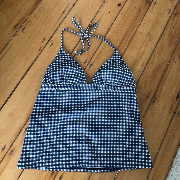 J. Crew Other - Jcrew tankini navy & white gingham